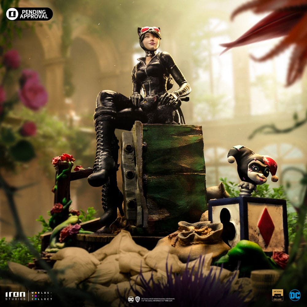 DC Comics Deluxe Art Scale Statue 1/10 Catwoman (Gotham City Sirens) 21 cm 0618231956111