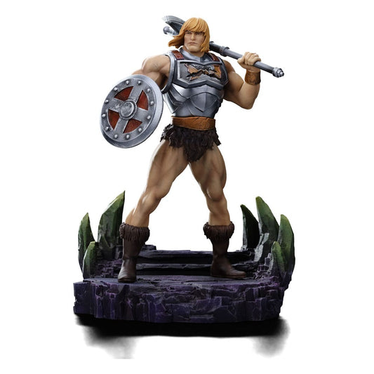 Masters of the Universe Art Scale Statue 1/10 He-Man Battle Armor Version heo Exclusice 23 cm    0618231959396