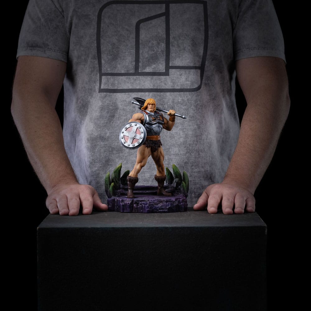 Masters of the Universe Art Scale Statue 1/10 He-Man Battle Armor Version heo Exclusice 23 cm    0618231959396