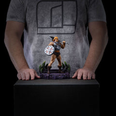 Masters of the Universe Art Scale Statue 1/10 He-Man Battle Armor Version heo Exclusice 23 cm    0618231959396