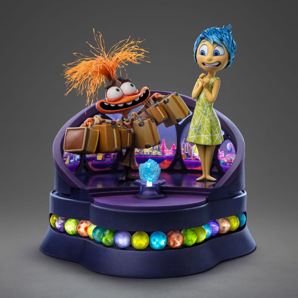 Inside Out 2 Deluxe Art Scale Statue 1/10 Joy and Anxiety 26 cm 042882335962