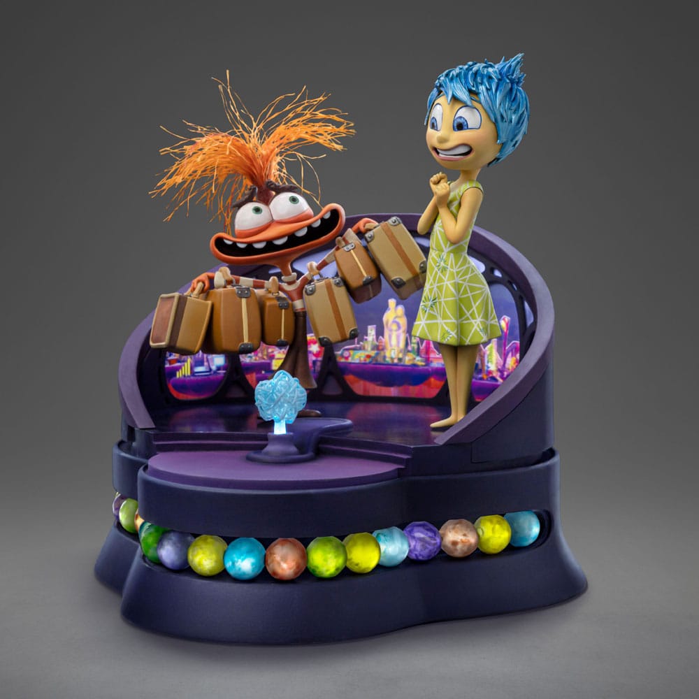 Inside Out 2 Deluxe Art Scale Statue 1/10 Joy and Anxiety 26 cm 042882335962