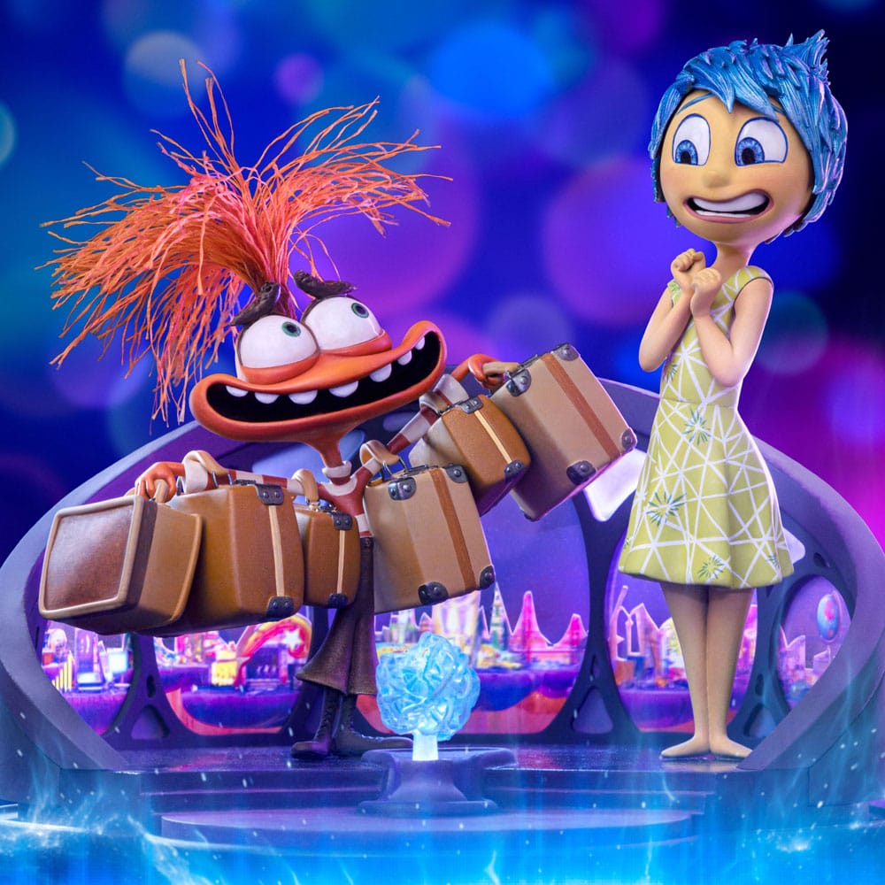 Inside Out 2 Deluxe Art Scale Statue 1/10 Joy and Anxiety 26 cm 042882335962