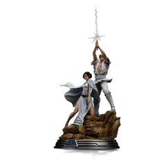 Star Wars Deluxe Art Scale Statue 1/10 Luke and Leia 41 cm               0618231957019