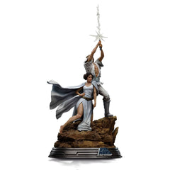Star Wars Deluxe Art Scale Statue 1/10 Luke and Leia 41 cm               0618231957019
