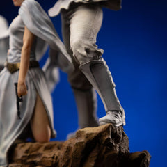 Star Wars Deluxe Art Scale Statue 1/10 Luke and Leia 41 cm               0618231957019