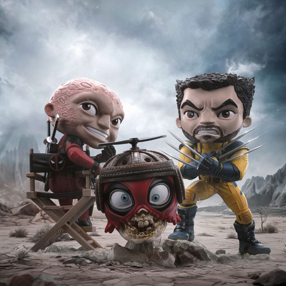 Deadpool & Wolverine Mini Co. PVC Figure Wolverine Unmasked 14 cm 0618231957033