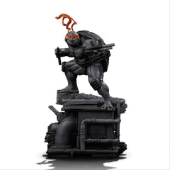 Teenage Mutant Ninja Turtles Art Scale Statue 1/10 Michelangelo Black and White Variant 26 cm heo exclusive 0618231957323
