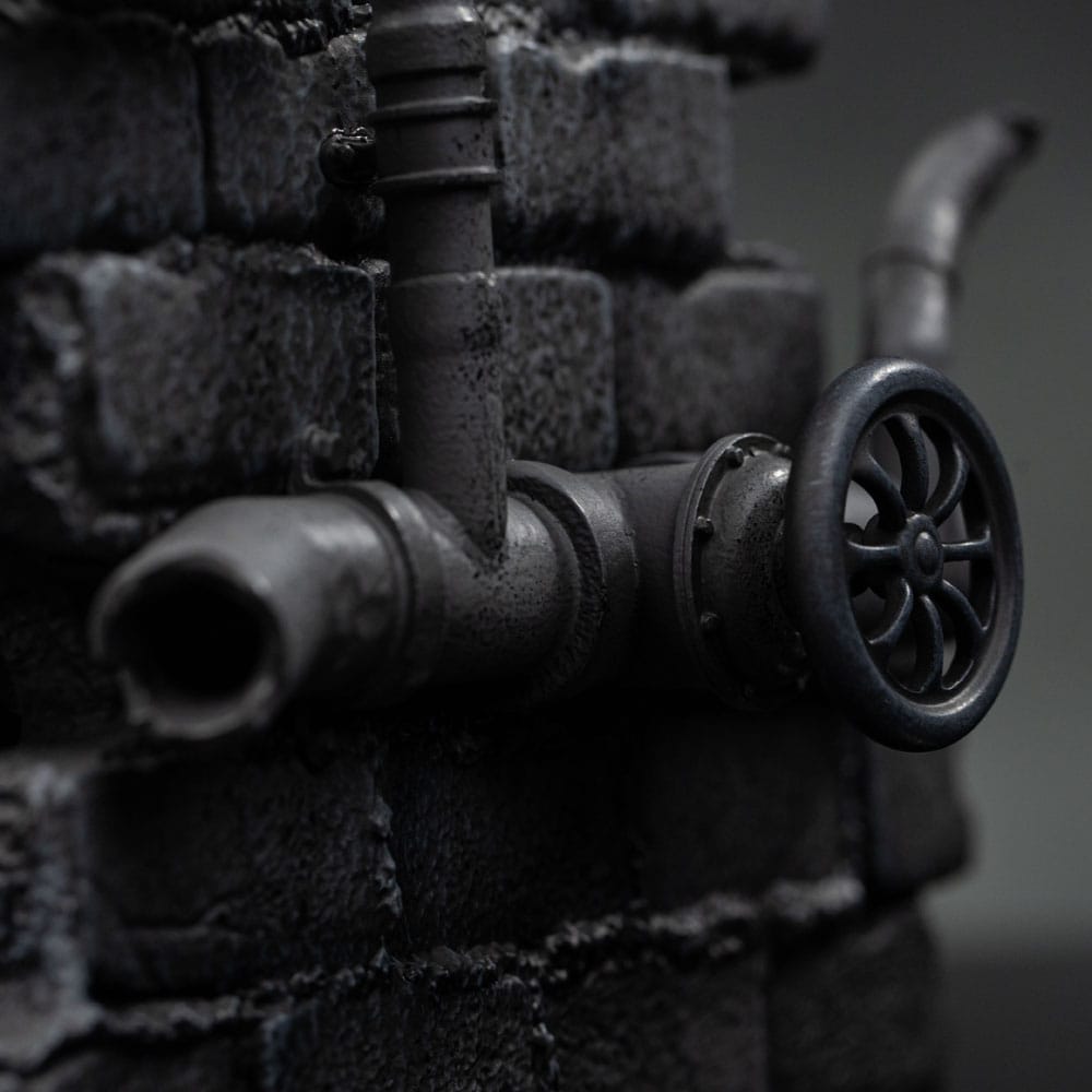 Teenage Mutant Ninja Turtles Art Scale Statue 1/10 Michelangelo Black and White Variant 26 cm heo exclusive 0618231957323