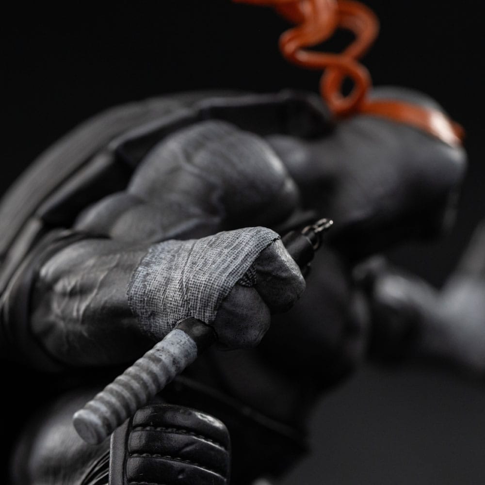 Teenage Mutant Ninja Turtles Art Scale Statue 1/10 Michelangelo Black and White Variant 26 cm heo exclusive 0618231957323