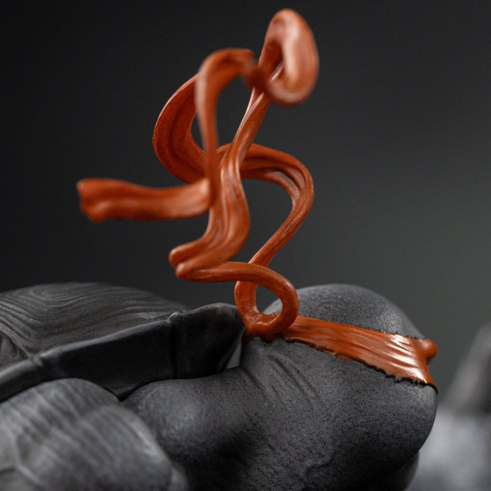 Teenage Mutant Ninja Turtles Art Scale Statue 1/10 Michelangelo Black and White Variant 26 cm heo exclusive 0618231957323