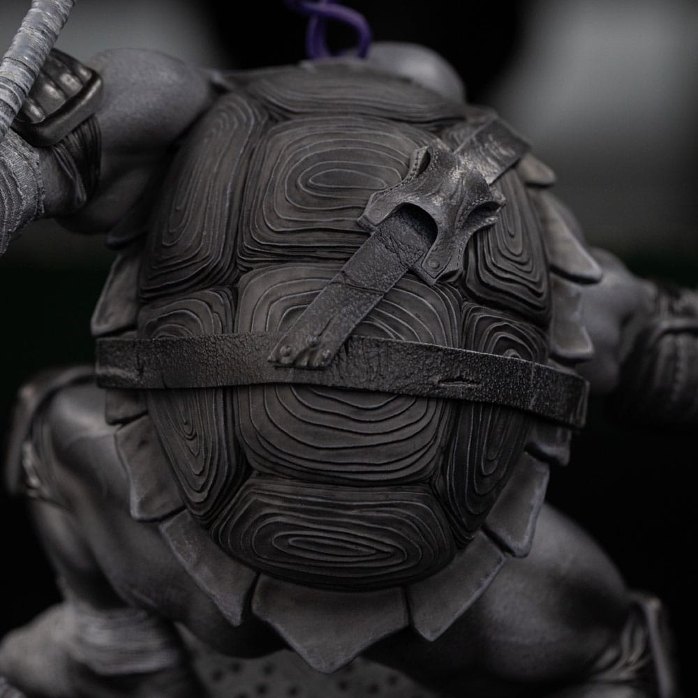 Teenage Mutant Ninja Turtles Art Scale Statue 1/10 Donatello Black and White Variant 26 cm heo exclusive 0618231957347