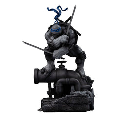 Teenage Mutant Ninja Turtles Art Scale Statue 1/10 Leonardo Black and White Variant 26 cm heo exclusive 0618231957354