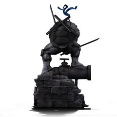 Teenage Mutant Ninja Turtles Art Scale Statue 1/10 Leonardo Black and White Variant 26 cm heo exclusive 0618231957354