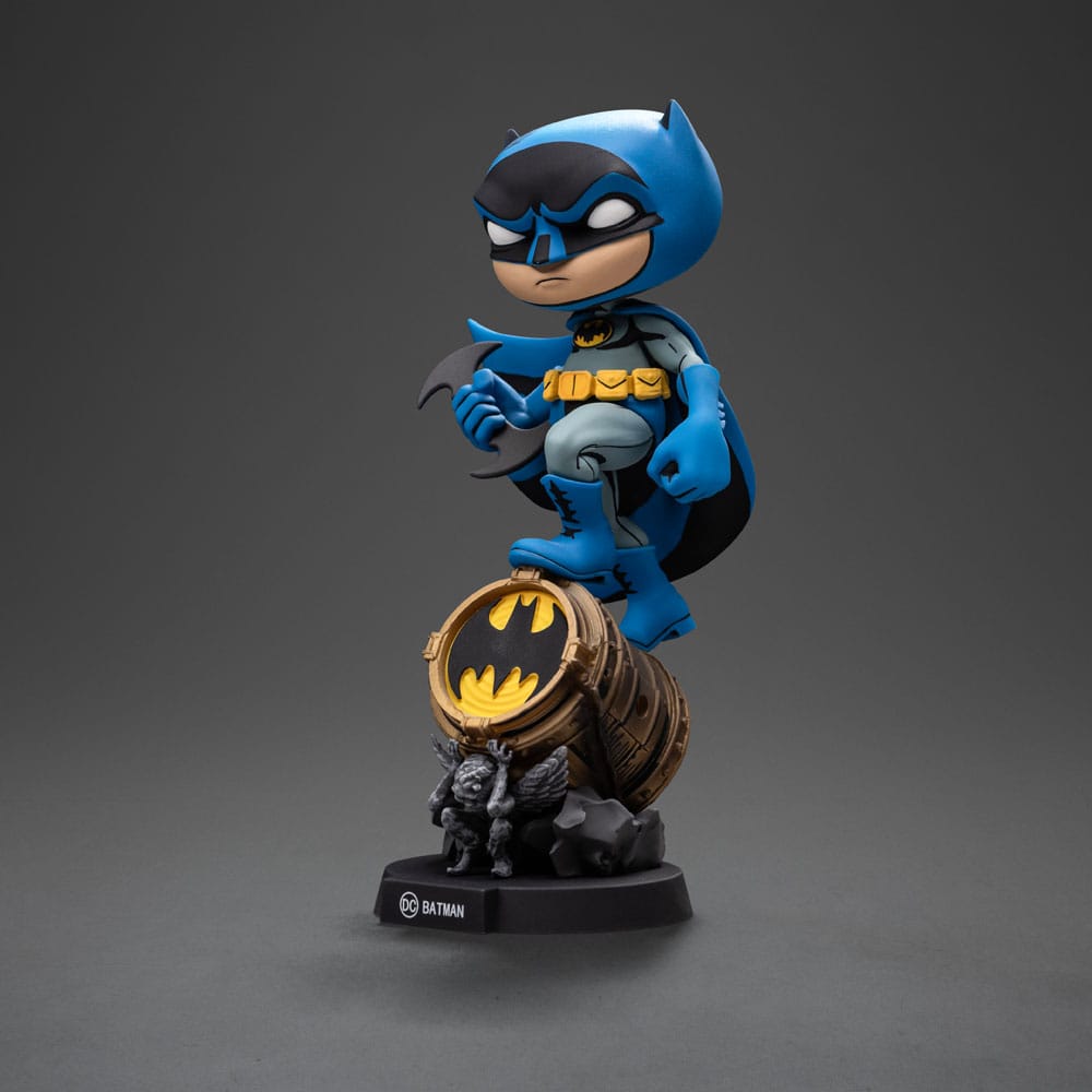 Batman Mini Co. PVC Figure Batman on Bat-Signal (Blue Variant) 15 cm 0618231957446