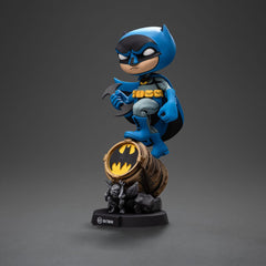 Batman Mini Co. PVC Figure Batman on Bat-Signal (Blue Variant) 15 cm 0618231957446