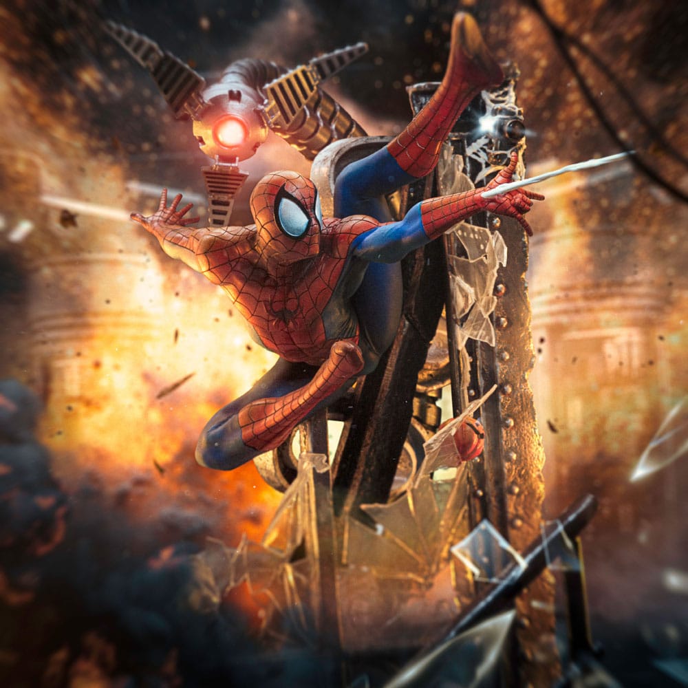 Spider-Man Art Scale Statue 1/10 Spider-Man 10th Anniversary 29 cm 0618231957453