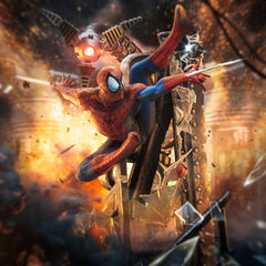 Spider-Man Art Scale Statue 1/10 Spider-Man 10th Anniversary 29 cm 0618231957453