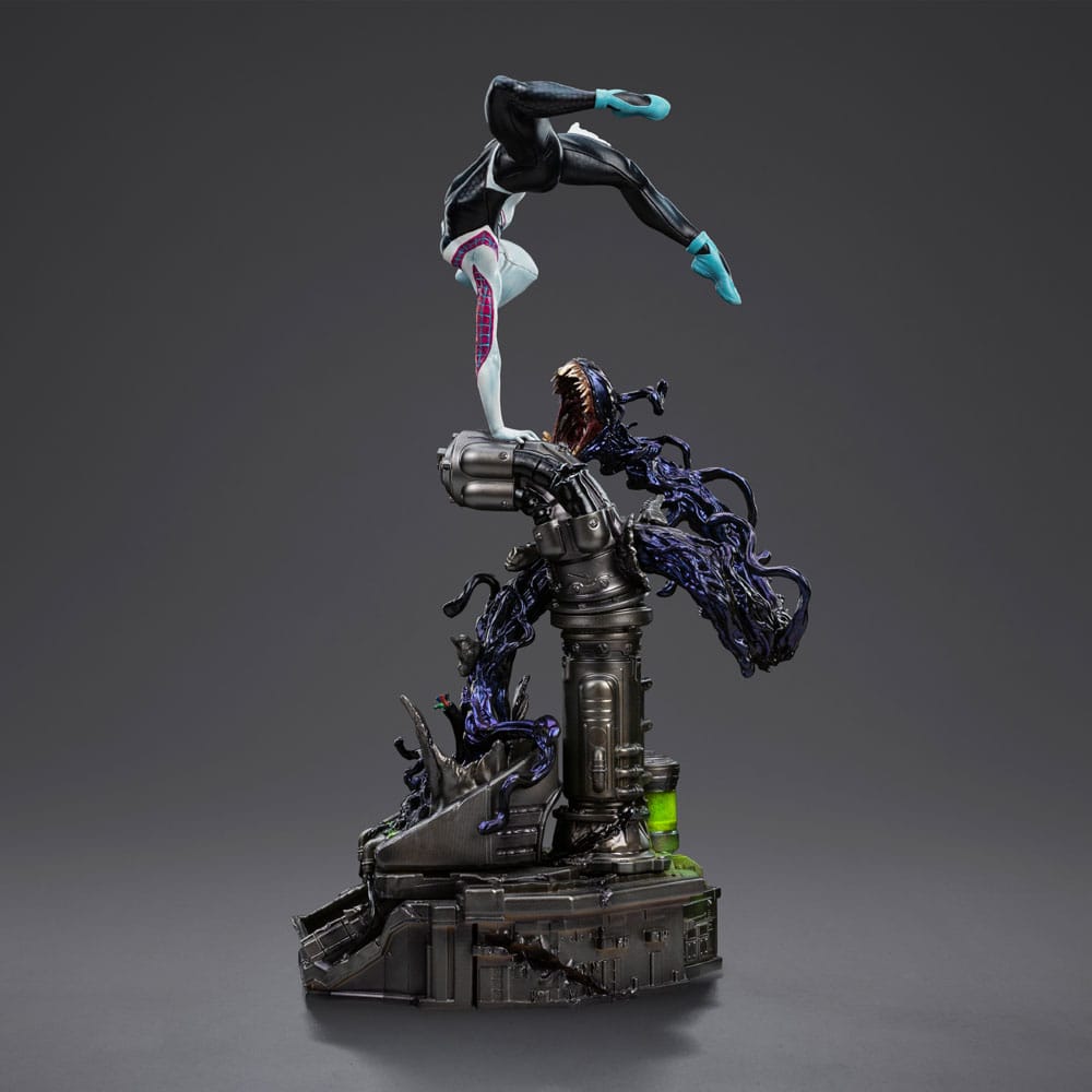 Spider-Man vs Villains Art Scale Statue 1/10 Ghost Spider Diorama  34 cm 0618231957637