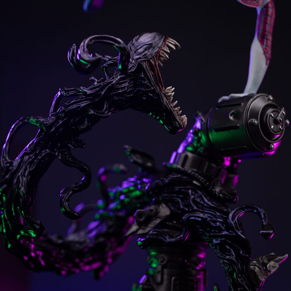Spider-Man vs Villains Art Scale Statue 1/10 Ghost Spider Diorama  34 cm 0618231957637