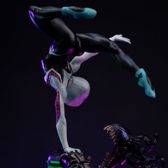 Spider-Man vs Villains Art Scale Statue 1/10 Ghost Spider Diorama  34 cm 0618231957637