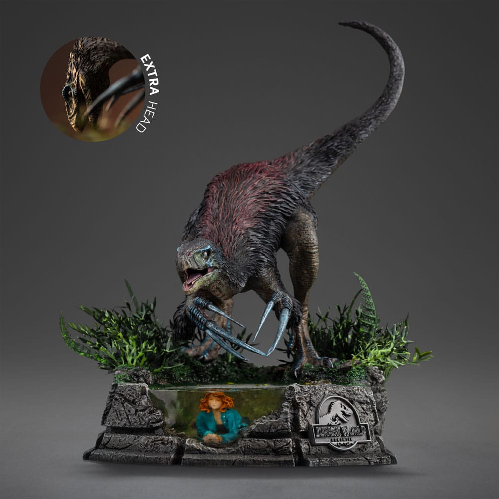 Jurassic World: Dominion Demi Art Scale Statue 1/20 Therizinosaurus 29 cm 0618231957644
