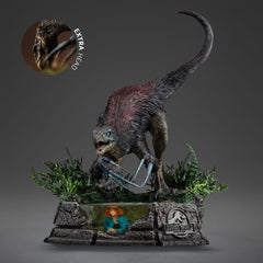 Jurassic World: Dominion Demi Art Scale Statue 1/20 Therizinosaurus 29 cm 0618231957644