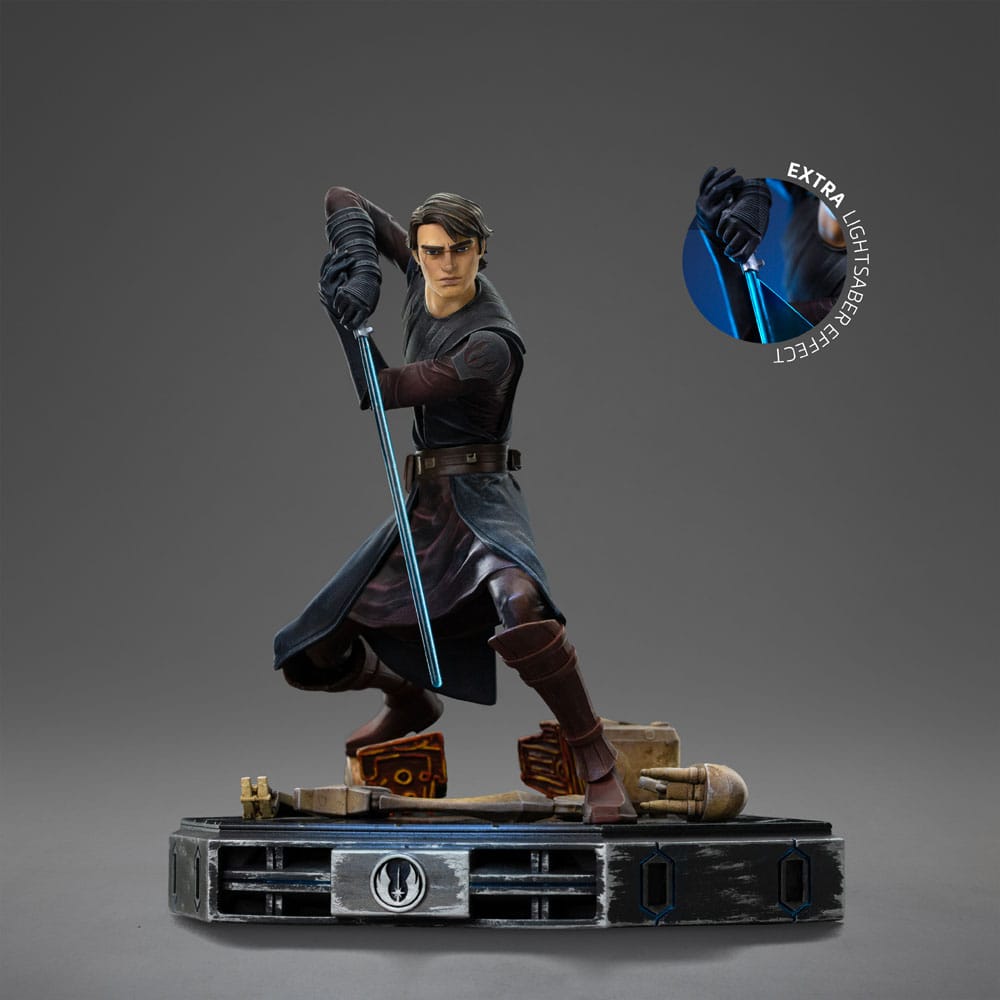 Star Wars: The Clone Wars Deluxe Art Scale Statue 1/10 Anakin Skywalker 19 cm 0618231957880