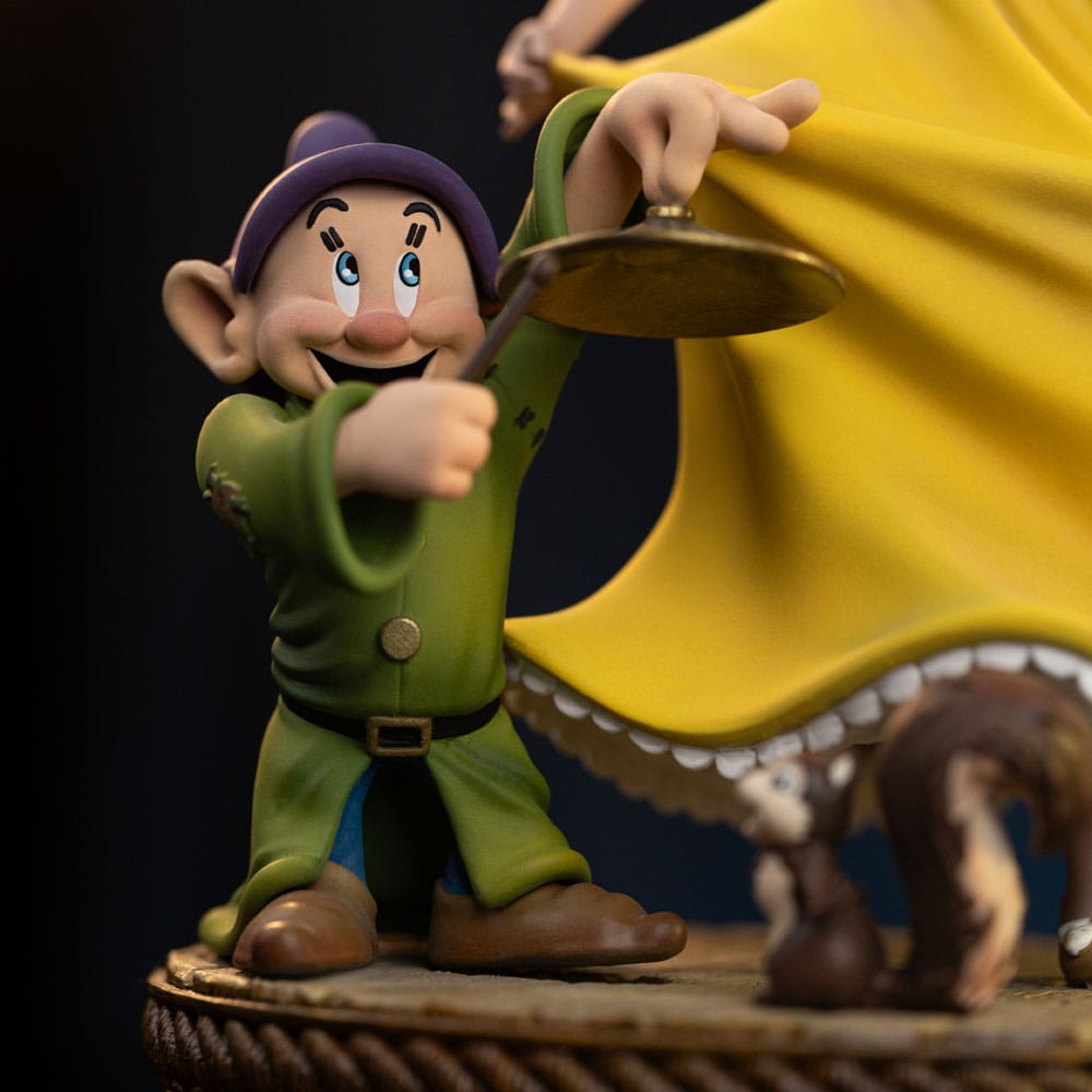 Snow White and the Seven Dwarves Art Scale Statue 1/10 Snow White and Dopey 21 cm 0618231957996