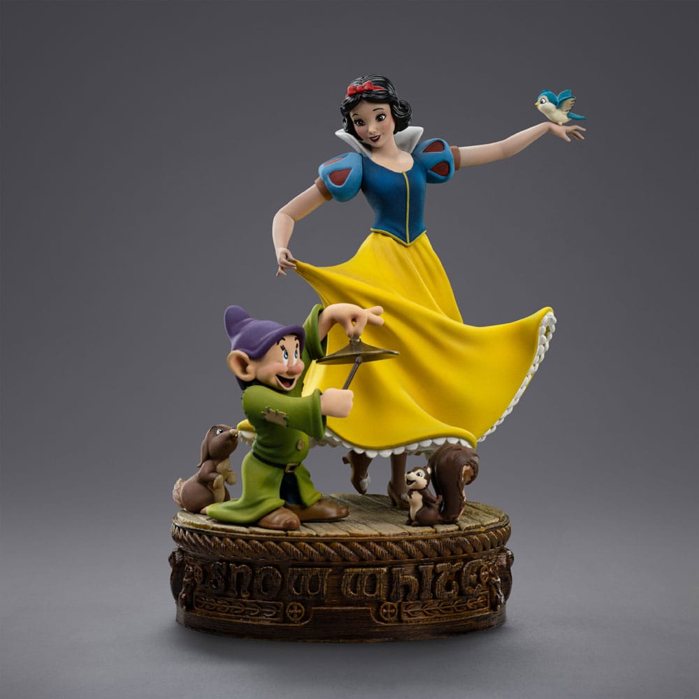 Snow White and the Seven Dwarves Art Scale Statue 1/10 Snow White and Dopey 21 cm 0618231957996