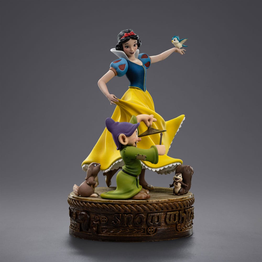 Snow White and the Seven Dwarves Art Scale Statue 1/10 Snow White and Dopey 21 cm 0618231957996