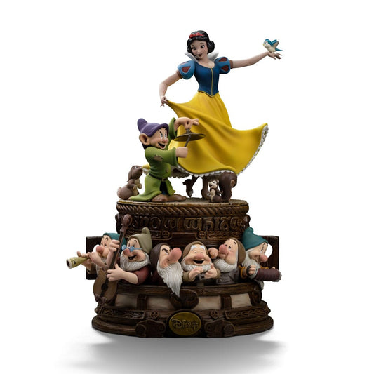 Snow White and the Seven Dwarves Art Scale Statue 1/10 Snow White and Dopey Deluxe Edition 21 cm 0618231958009