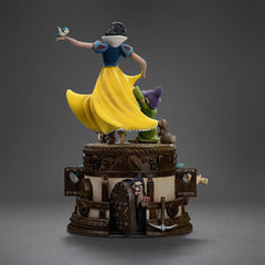 Snow White and the Seven Dwarves Art Scale Statue 1/10 Snow White and Dopey Deluxe Edition 21 cm 042882335412