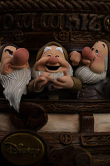 Snow White and the Seven Dwarves Art Scale Statue 1/10 Snow White and Dopey Deluxe Edition 21 cm 042882335412