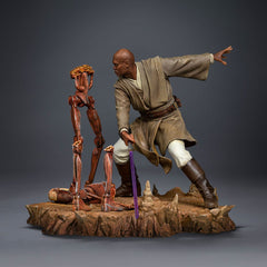 Star Wars Art Scale Statue 1/10 Mace Windu 18 cm 0618231959426