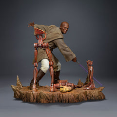 Star Wars Art Scale Statue 1/10 Mace Windu 18 cm 0618231959426