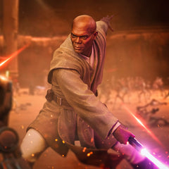 Star Wars Art Scale Statue 1/10 Mace Windu 18 cm 0618231959426