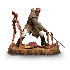 Star Wars Art Scale Statue 1/10 Mace Windu 18 cm 0618231959426