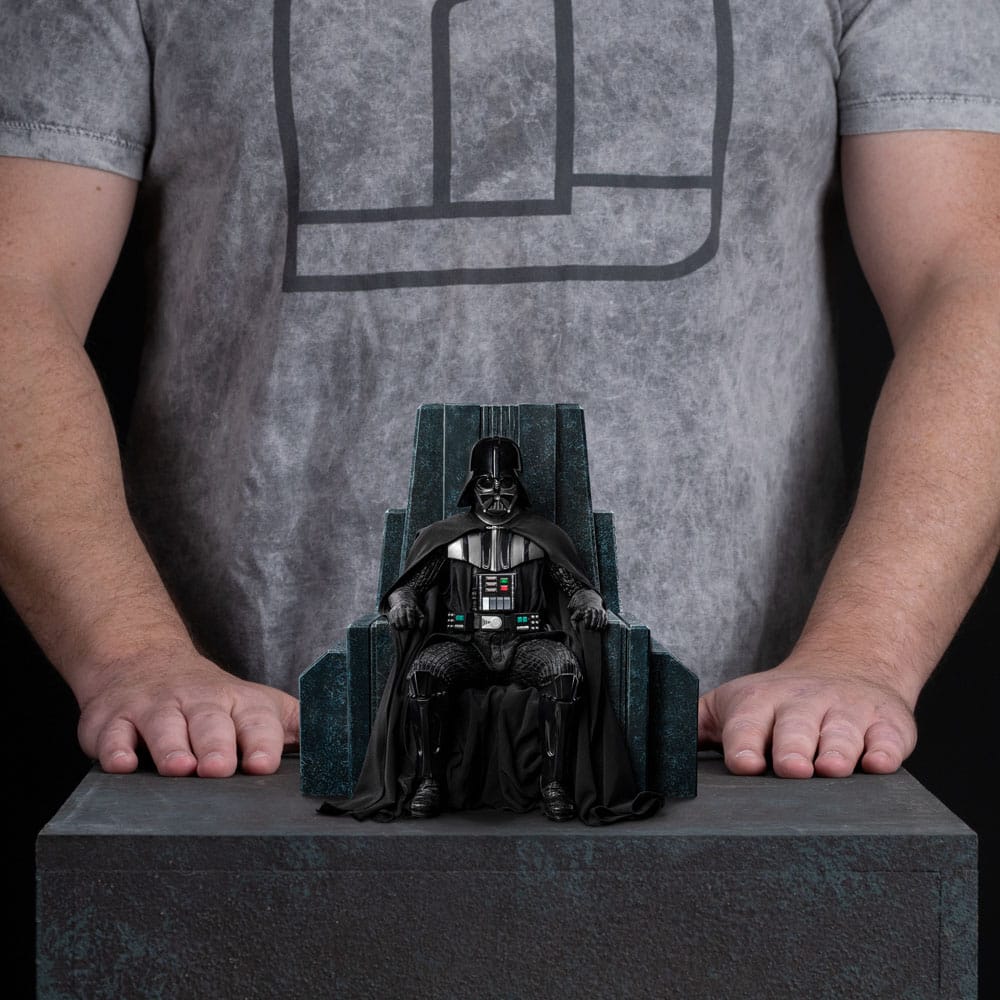 Star Wars Art Scale Statue 1/10 Darth Vader on Throne 18 cm 0618231959433