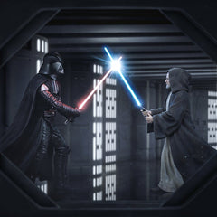 Star Wars Deluxe Art Scale Statue 1/10 Darth Vader Vs Obi-Wan Kenobi (CCXP Exclusive 2025) 24 cm 618231959440