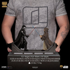 Star Wars Deluxe Art Scale Statue 1/10 Darth Vader Vs Obi-Wan Kenobi (CCXP Exclusive 2025) 24 cm 618231959440