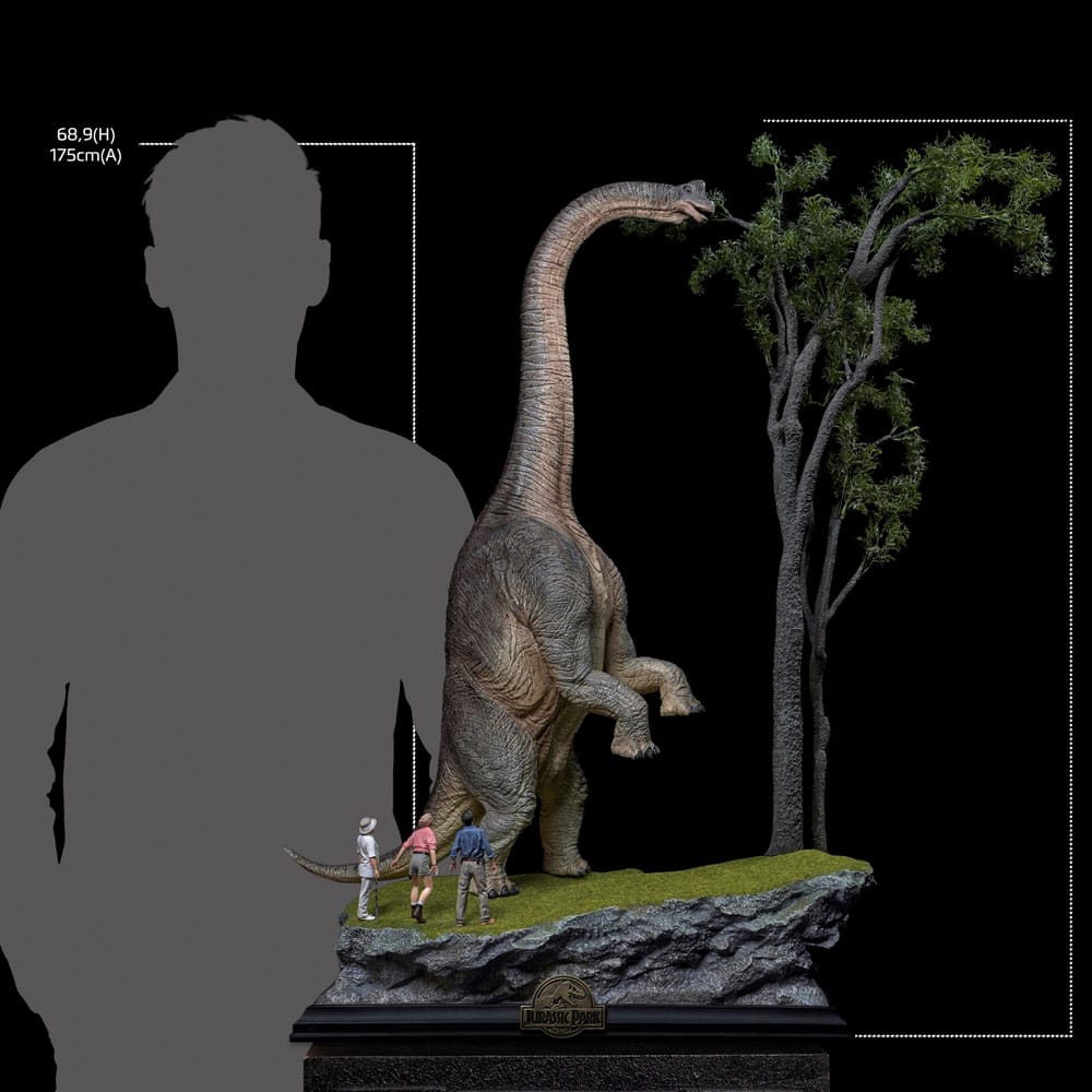 Jurassic Park Demi Art Scale Statue 1/10 Welcome to the Jurassic Park Special Edition 80 cm  0618231959549