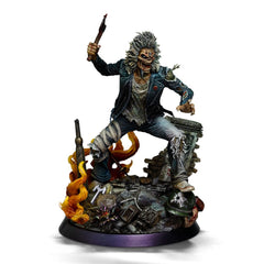Iron Maiden Art Scale Statue 1/10 Eddie 50th Year Anniversary 22 cm  0618231959761