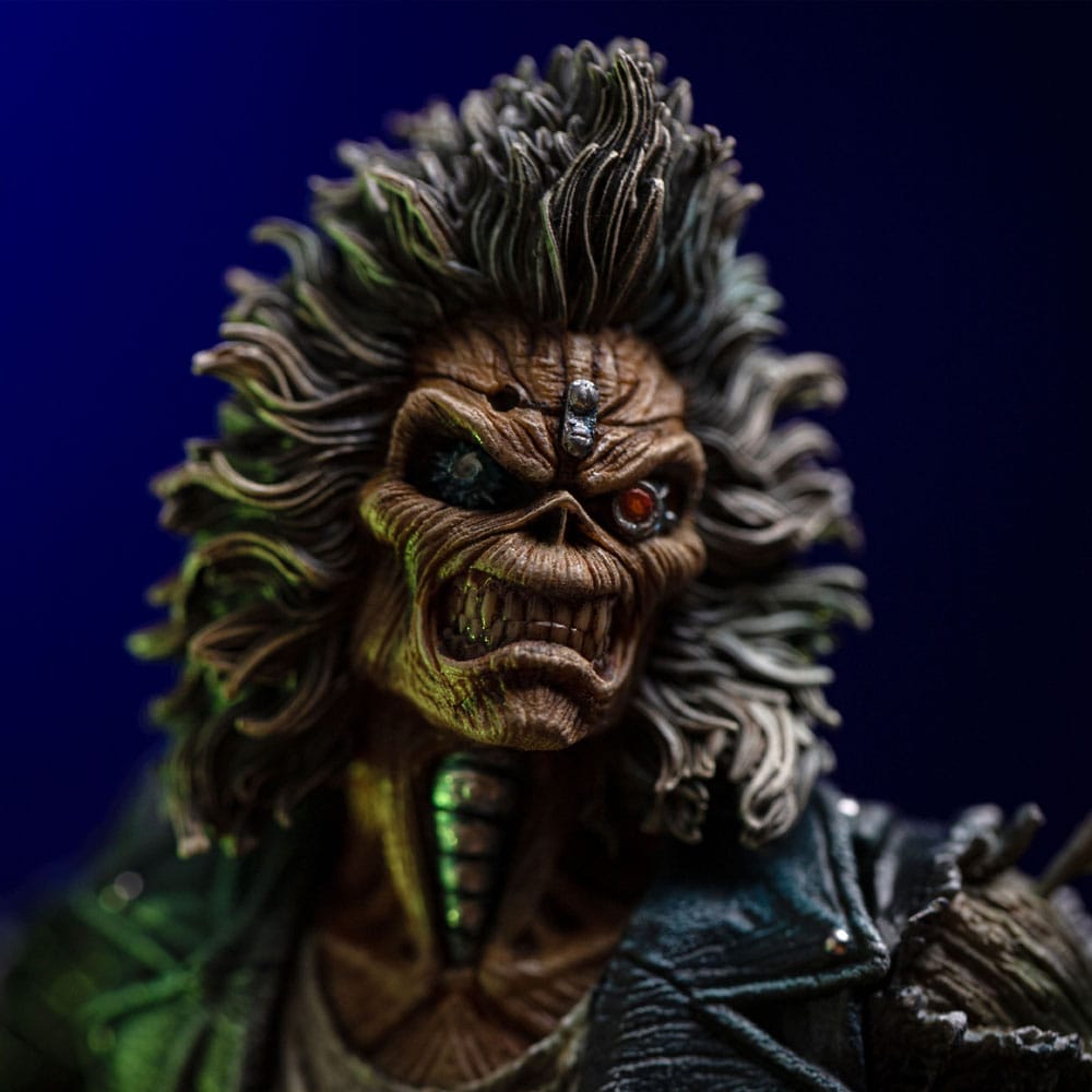 Iron Maiden Art Scale Statue 1/10 Eddie 50th Year Anniversary 22 cm  0618231959761