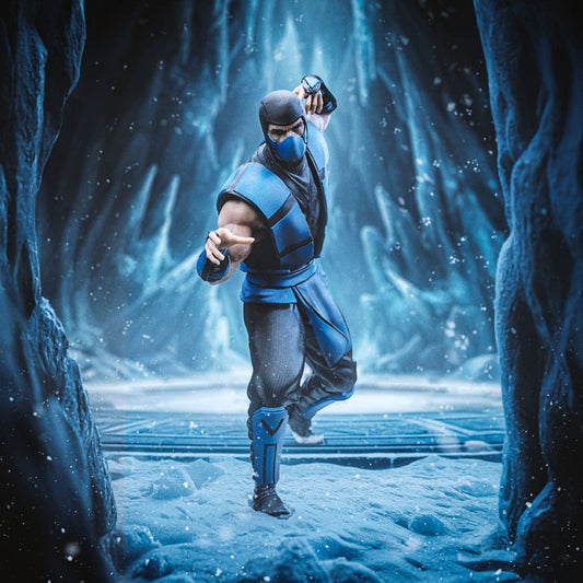 Mortal Kombat Art Scale Statue 1/10 Sub-Zero (Ninjas Collection) heo Exclusice 21 cm 0618231959808