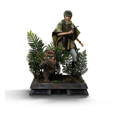 Star Wars Episode VI Art Scale Statue 1/10 Leia and Wicket 21 cm                 0618231959969