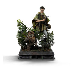 Star Wars Episode VI Art Scale Statue 1/10 Leia and Wicket 21 cm                 0618231959969