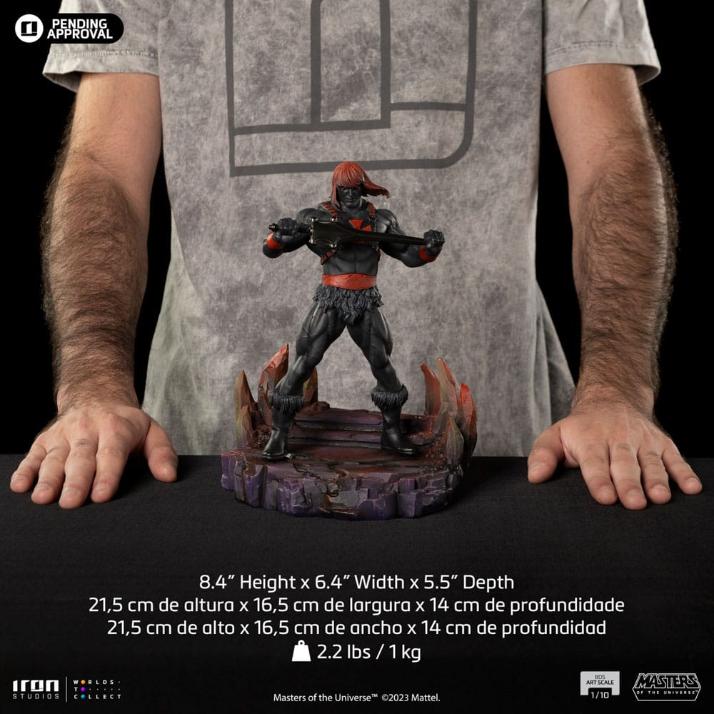 Masters of the Universe BDS Art Scale Statue 1/10 Anti-Eternia He-Man (Comics Version) 21 cm 0618231954810