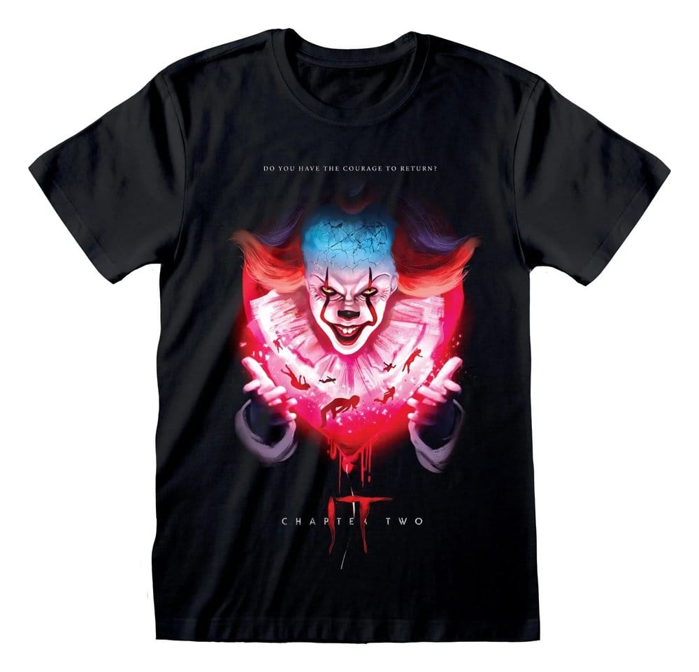 It T-Shirt Poster Black Size S 5056811580786