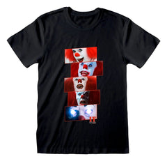 It T-Shirt Pennywise Black Size S 5056811578332